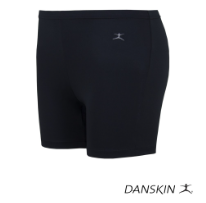 Danskin Essentials Black Maxi Biker Shorts for Gym Sports Wear Athleisure Women Activewear