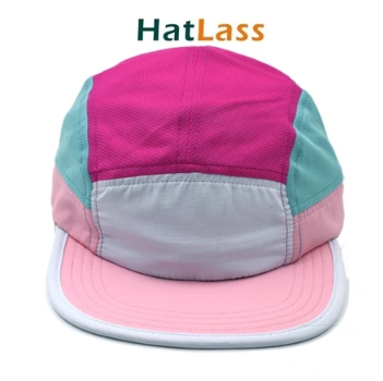HatLass Running Baseball Cap Hat [Ready Stock]/ Woman Fashion Breathable Baseball Cap Hat Anti-UV Quick-dry Sports Hat Flat Brim Cap