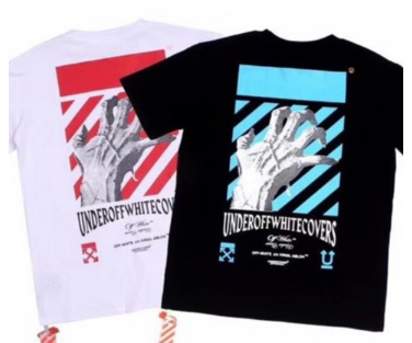 Off-White x Undercovers T-Shirt #8882 100% cotton