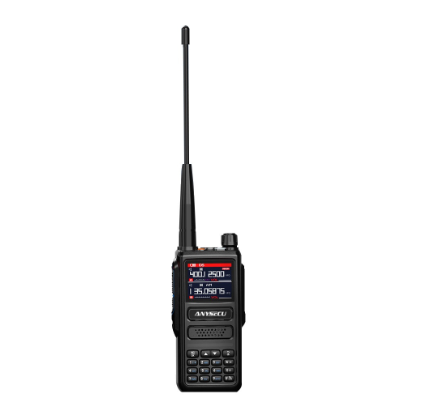 Anysecu 10W AC-880 NOAA Weather Channel 6 Band Ham Amateur 2 Way Radio 999CH Walkie Talkie AM Air Aviation Band Color Scanner