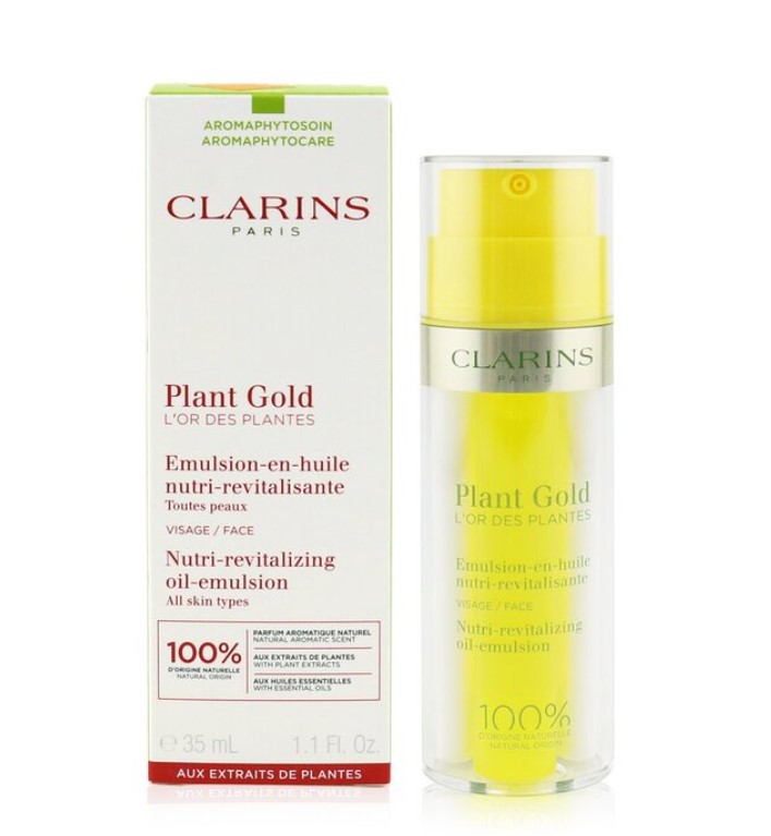 Clarins Plant Gold Nutri-Revitalizing Oil-Emulsion