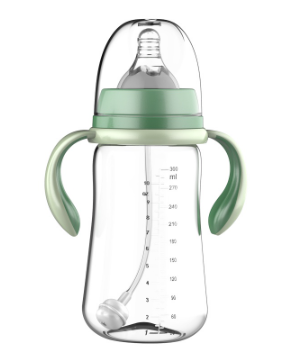 Baby Feeding Bottle 300ml Wide Neck BPA Free Drop Proof