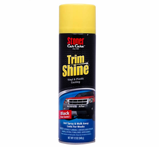 Stoner Trim Shine 91034 Vinyl And Plastic Coating 12oz 340g