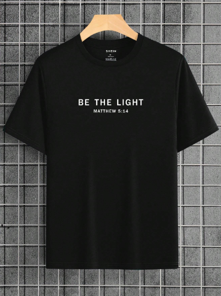 Letter Graphic Short Sleeve Tee For Men