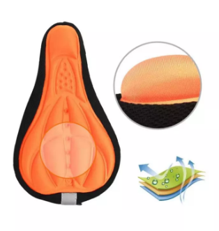 Bicycle Saddle 3D Soft Bike Seat Cover Comfortable Foam Seat Cushion Cycling Saddle for Bicycle Bike Accessories