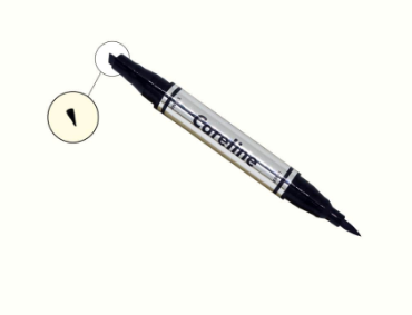 Careline Graph-Ink Wing Liner and Stamp