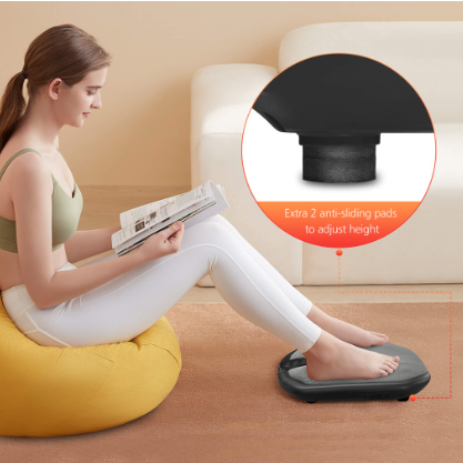 Comfier Shiatsu Foot Massager Machine Kneading Back with Heat Warmer Feet Plantar Fasciitis Fit All Size Cf-5913