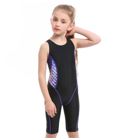 Sports Swim Suit Children Swimming Suit One-Piece Swimwear for Girls Kids Training Bathing Suit