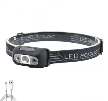 Powerful Climbing Headlamp/Motion Sensor Searchlight Fishing Headlamp/Led Waterproof Outdoor Lighting