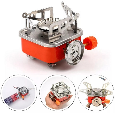 CQW NO.1 Square stove Camping Stove Powered Portable Card Type camping portable mini stove butane