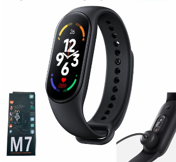 EYD M7 Smart Watch Bluetooth Heart Rate Blood Pressure Fitness Tracker Waterproof Smart Band PK Xiaomi Mi Band 7