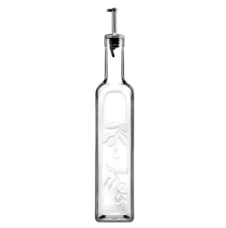 Pasabahce Homemade Oil And Vinegar Glass Holder 500cc 16 3/4oz (80229)