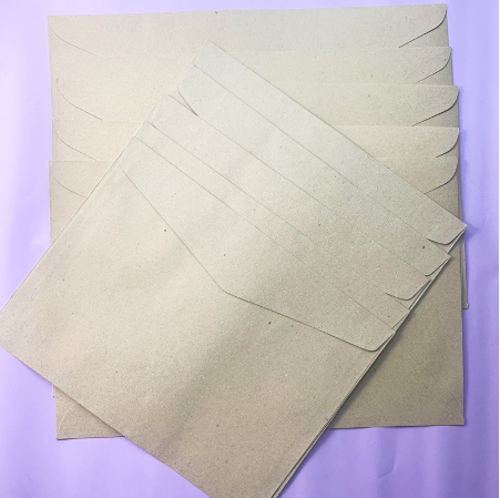 Brown Envelope Short and Long 10pcs