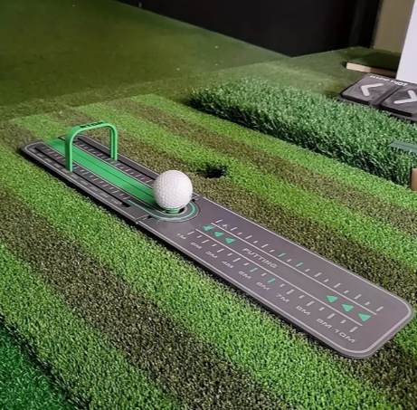 1pc Golf Precision Distance Putting Drill, Golf Putting Trainer, Portable Golf Practice Tool