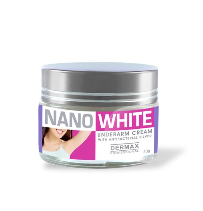 DermaxPro NanoWhite Underarm Cream With Antibacterial Silver 50g