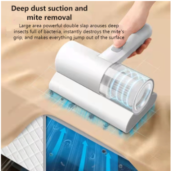 Dust Mite Vacuum 12000Pa Household Bed Cleaner UV Sterilization Mite Remover Bed Cleaner