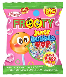 Columbia's Frooty  Juicy Bubble Pop 56.25g