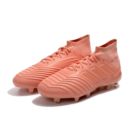 Pink adidas PP Predator 18.1 FG39-45 Soccer Shoes