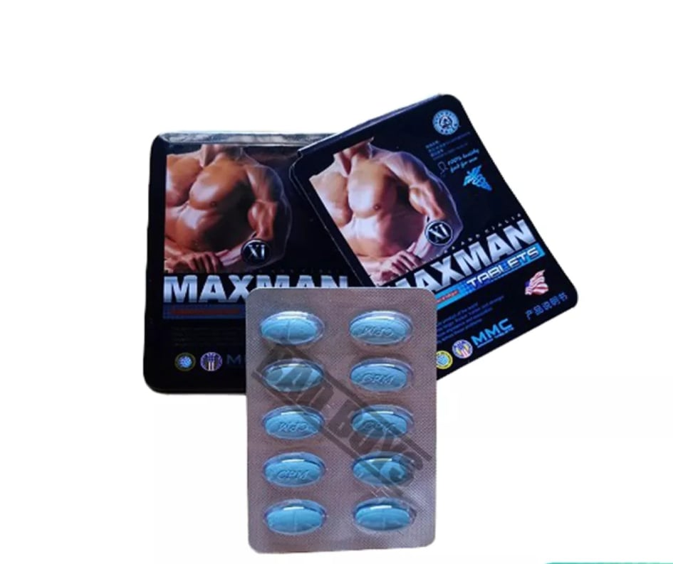 100% original maxman blue.