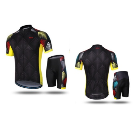 Cyclex Powerband Cycling Jersey Set Breathable Men Road Bike with 20D Gel Pad RB 32