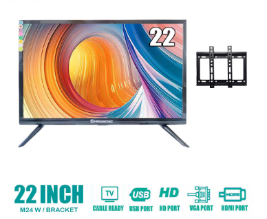 MEGASONIC M97-LED24 with 22 inch Screen LED TV With Free Wall Bracket