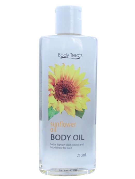 Body Treats Sunflower Body Oil 250ML
