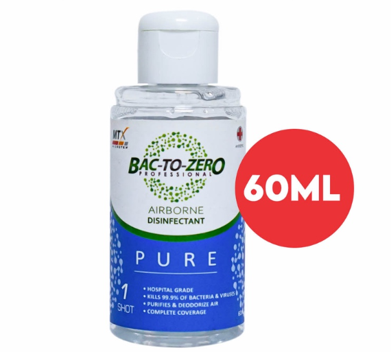 Microtex Bac-To-Zero Professional Airborne Disinfectant MA-BZ60P 60ml (Pure)