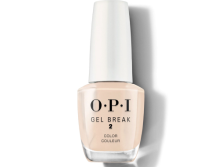 O.P.I. Nail Care Gel Break Lacquer Barely Beige 15ml