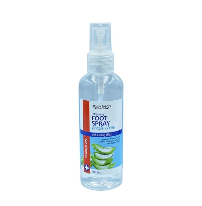 Body Treats Refreshing Foot Spray Fresh and Clean 100ML