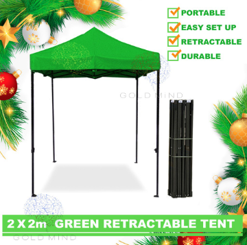 Tent HEAVY DUTY LOWEST PRICE 2x2 Meter Retractable Tent Adjustable Height COMPLETE SET