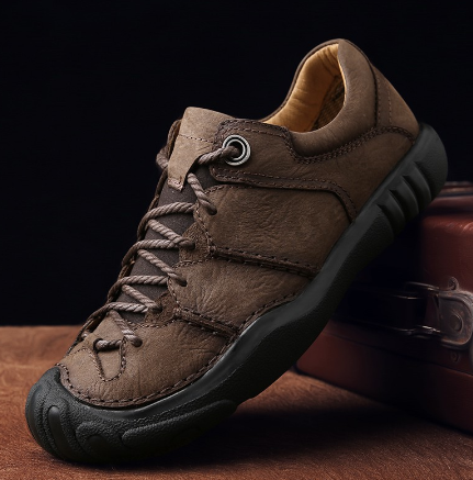 High Quality Men Hiking Shoes Autumn Winter Outdoor Sport Cow Genuine Leather