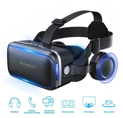 Vr Glasses 3D Virtual Reality Game Glasses HiFi Headphones