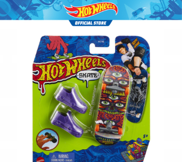 Hot Wheels Skate Tony Hawk Collector Set Fingerboard + Shoes Assortment for ages 5 years and Up