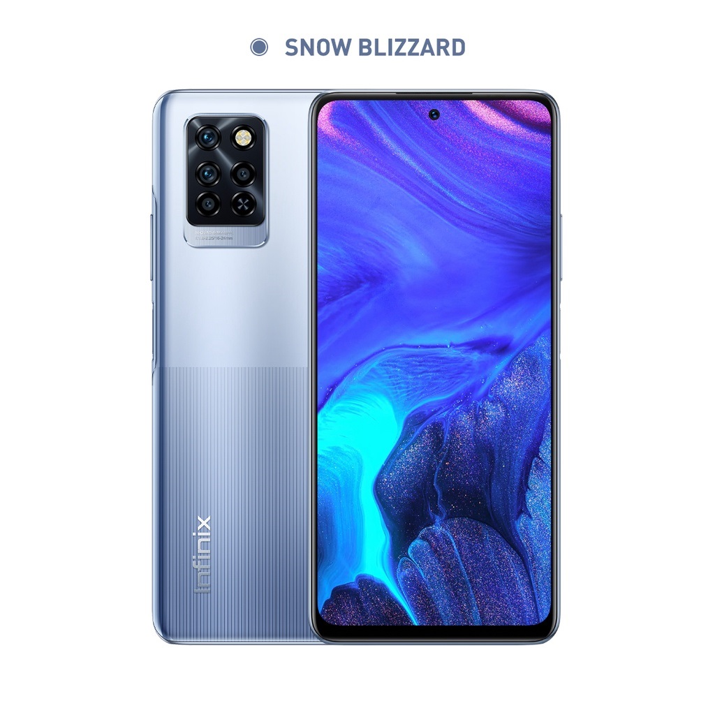 Infinix Note 10 PRO BLIZZARD SNOW 8GB + 256GB , G95 Chipset