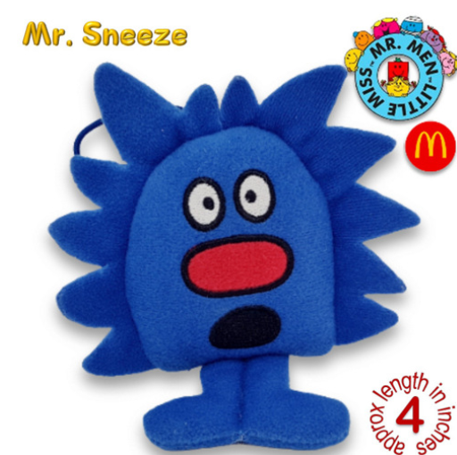 Mr Men Little Miss McDo Hanging Plushies Bag Charm Stuffed Toys McDo5