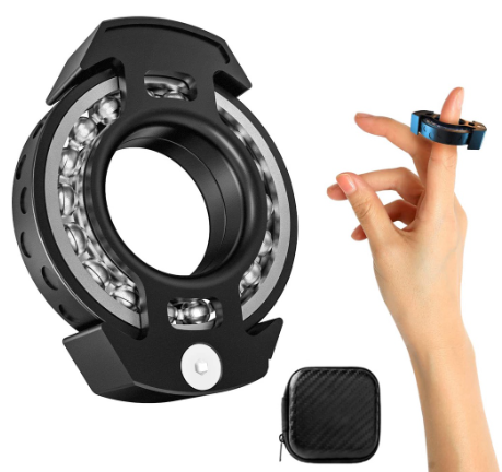 Nuclear Reactor Hand Spinner Toy Full Metal Fidget Spinners Anti-Anxiety Fidget Toys for Adults Kids Portable Fidget Spinner for ADHD Relieving Stress Boredom