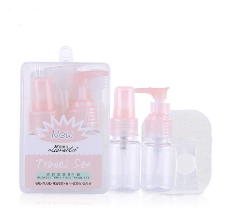 Gladking Travel Bottle Set With Comb