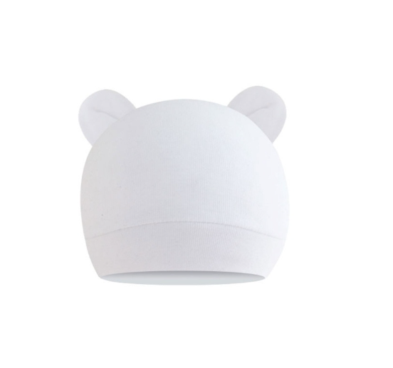 BB Baby Newborn Hospital Hat Autumn Winter Cute Warm Cotton Bear Hat Beanie Baby C12