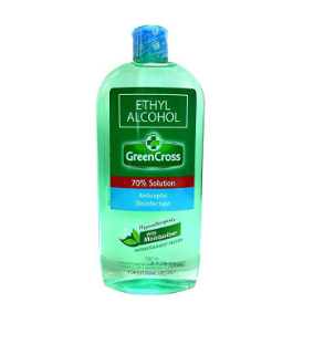 Green Cross 70% Ethyl  Alcohol  500ml