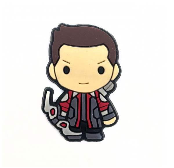 Marvel Iron Man Captain America Series jibits Avengers Jibits croc Accessories Charms Shoe Buckle Decoration Pins for Kids C19