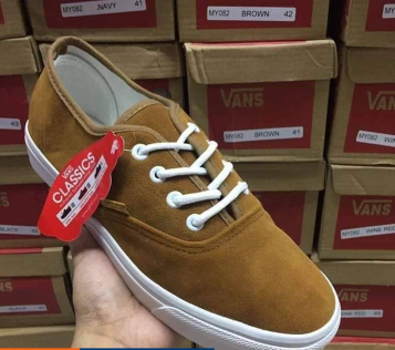 Vans shoes gamusa slip on Low cut for women snad men low cut shoes size(36-45