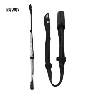 Booms Fishing RS6 Rod Holder Protector Cover Bag Portable Fly Fishing Pole Rack Case Wrap Belt Sleeve Foldable Suitable 90cm-112cm