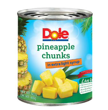 Dole Pineapple Chunks 822g