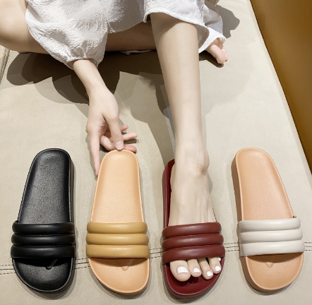 Slippers for women Comfortable One strap Slides