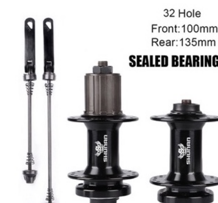 Shunan Mtb Hubs Disc Brake Cassette Variable Speed Hub 32 Holes 3 Pawls Sealed Bearing Hub