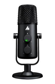 Maono AU-903 USB Microphone Desktop Condenser Computer Mic Mini Gaming Microphone Ultra-compact Supercardioid Streaming Mic wit