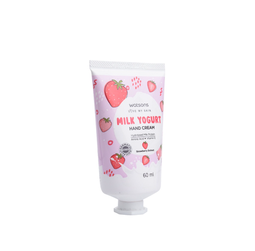 WATSONS Love My Skin Milk Yoghurt Hand Cream Strawberry 60ML