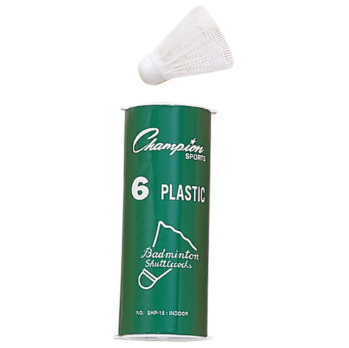 Champion Sports Plastic Indoor Shuttlecock