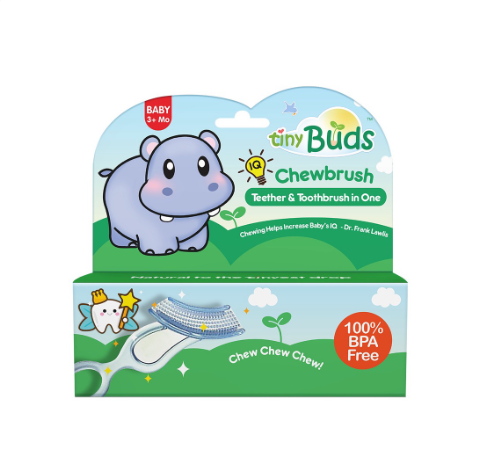 Tiny Buds Tiny Chewbrush (Teether + Toothbrush)
