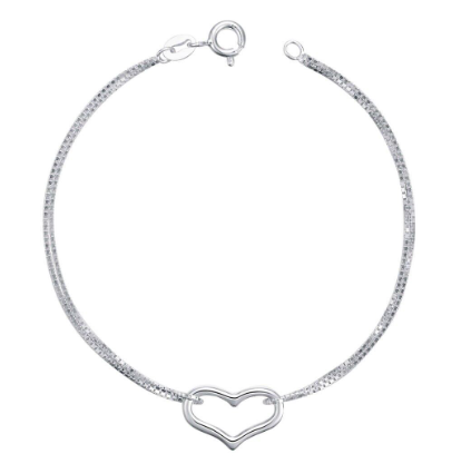 Silver Fashion Jewelry Accessory Ladies Bracelet